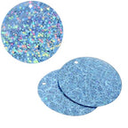 Sequins Hologram 30mm 1mm Hole Round BLUE