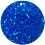 Sequins Hologram 30mm 1mm Hole Round ROYAL BLUE