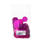 Sequins Hologram 30mm 1mm Hole Round FUCHSIA
