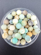 Matte Amazonite Beads Available in 6mm, 8mm, 10mm Sizes