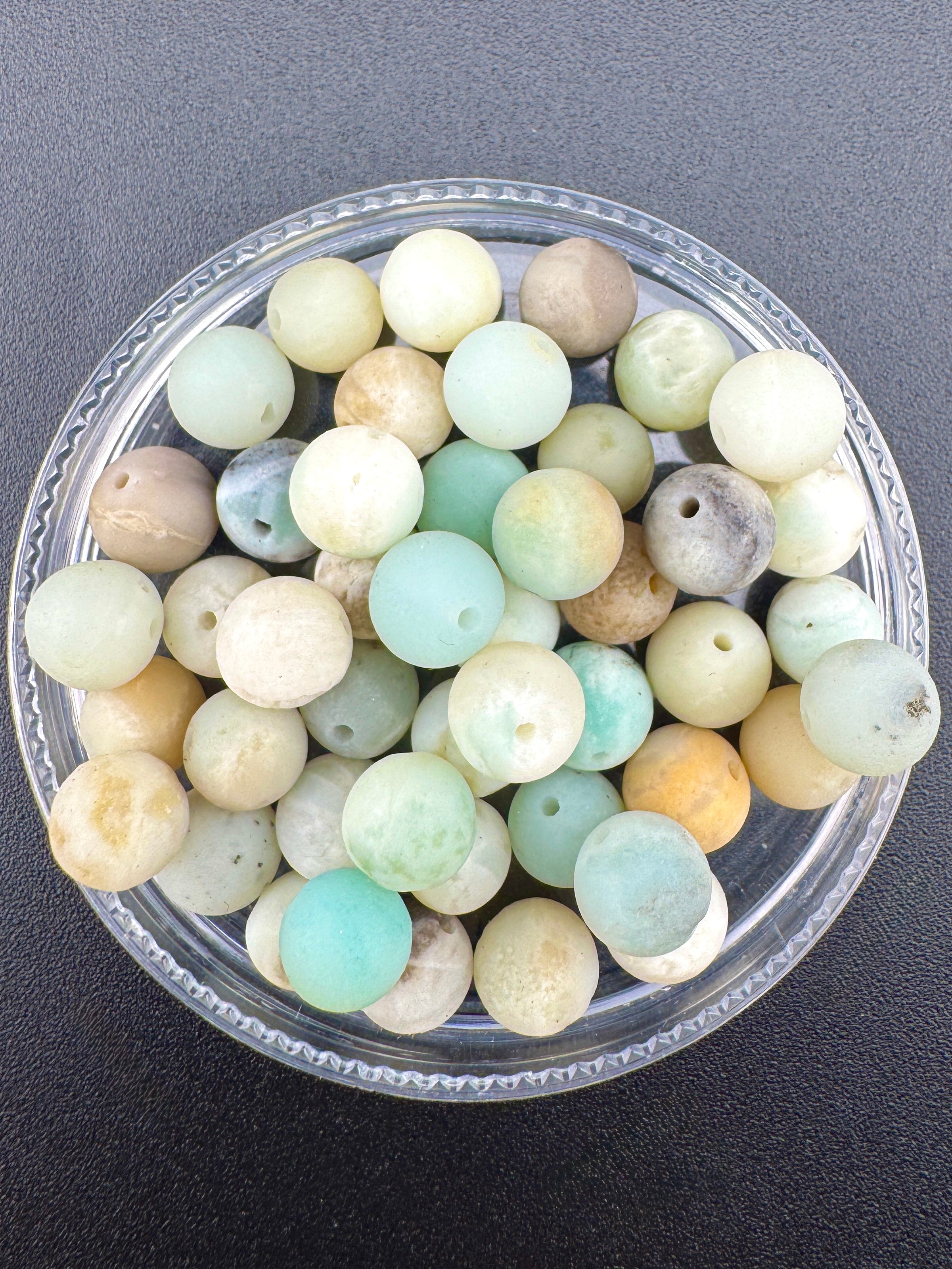 Matte Amazonite Beads Available in 6mm, 8mm, 10mm Sizes