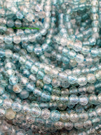 3.5mm Faceted Light Apatite Beads