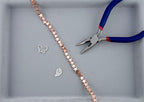 3x9mm Hematite Star Rose Gold