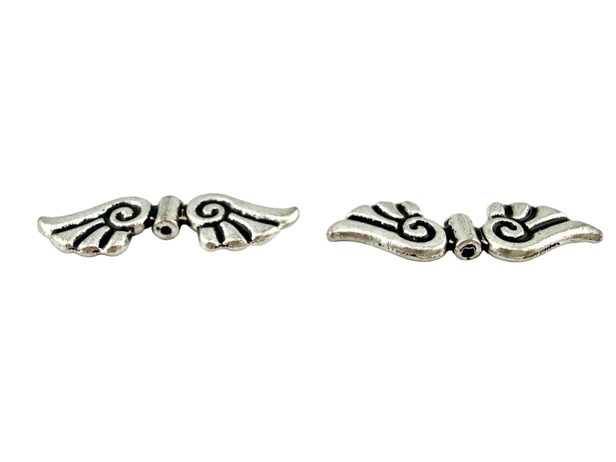 6x36mm Angel Wing Spacer Rhodium