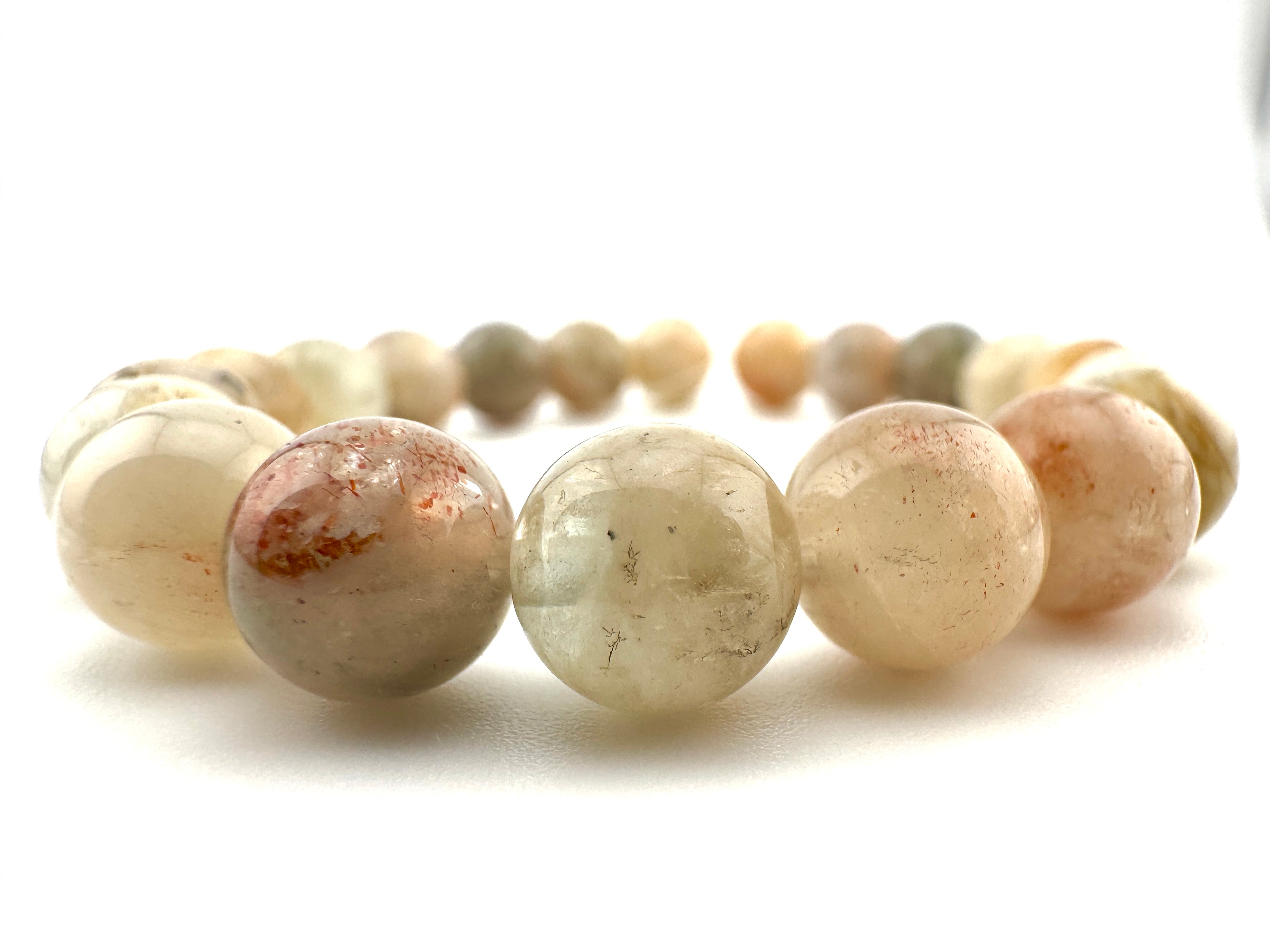 Golden Grey Moonstone Beads Available in 6mm, 8mm Sizes