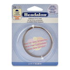 Beadalon Half Round 22g Antique Brass Craft Wire 5 Meter Coil