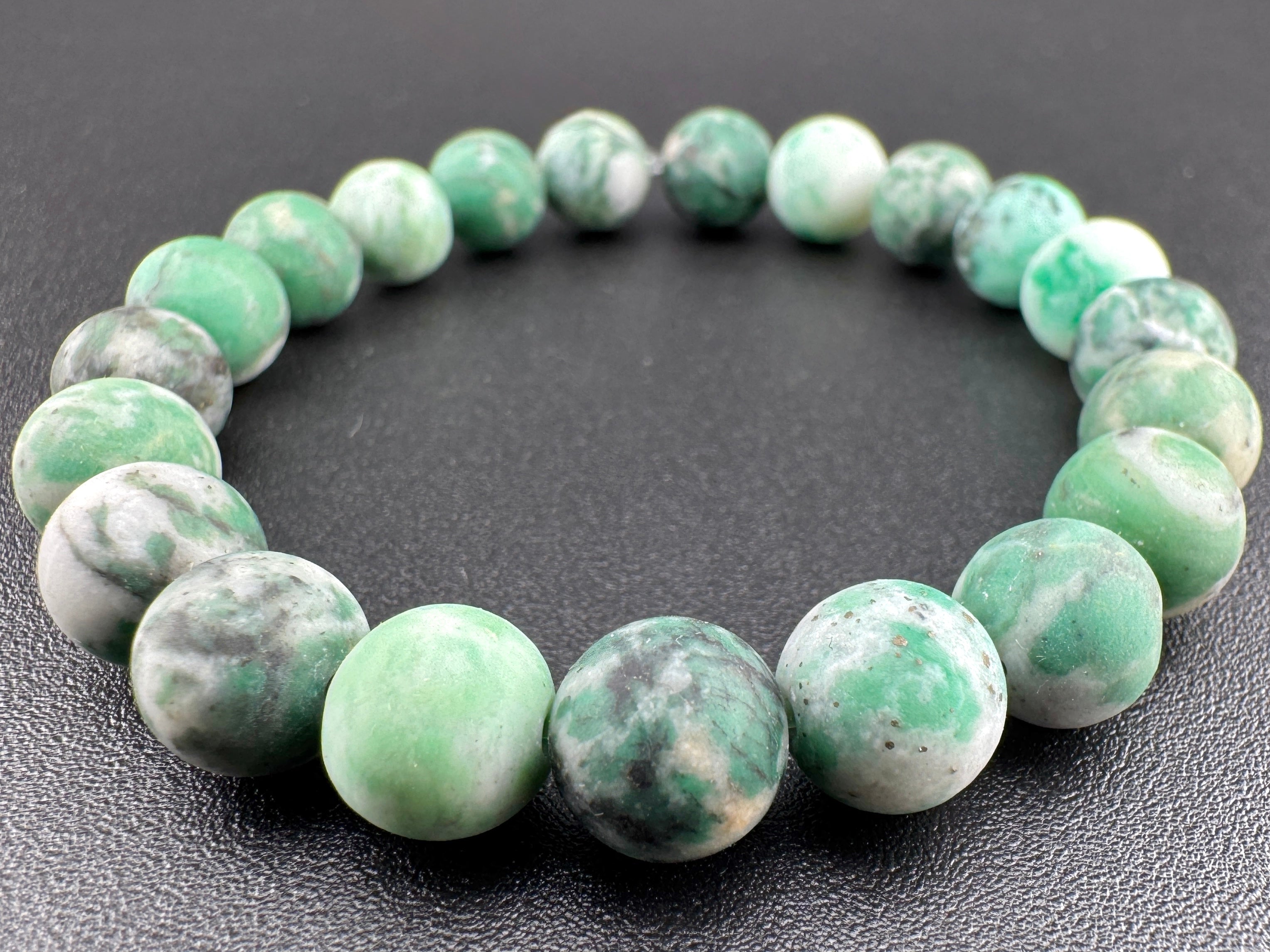 Matte African Jade Beads Available in 6mm, 8mm Sizes
