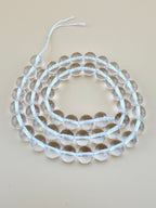 Natural Clear Quartz 15" Beads Strand Available in 6mm, 8mm, 10mm, 14mm Sizes
