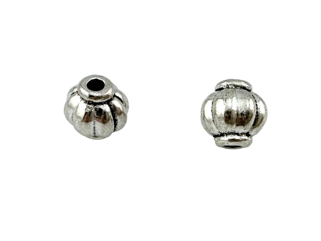6mm Spacer Bead Rhodium