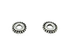 1x6mm Spacer Disk Rhodium