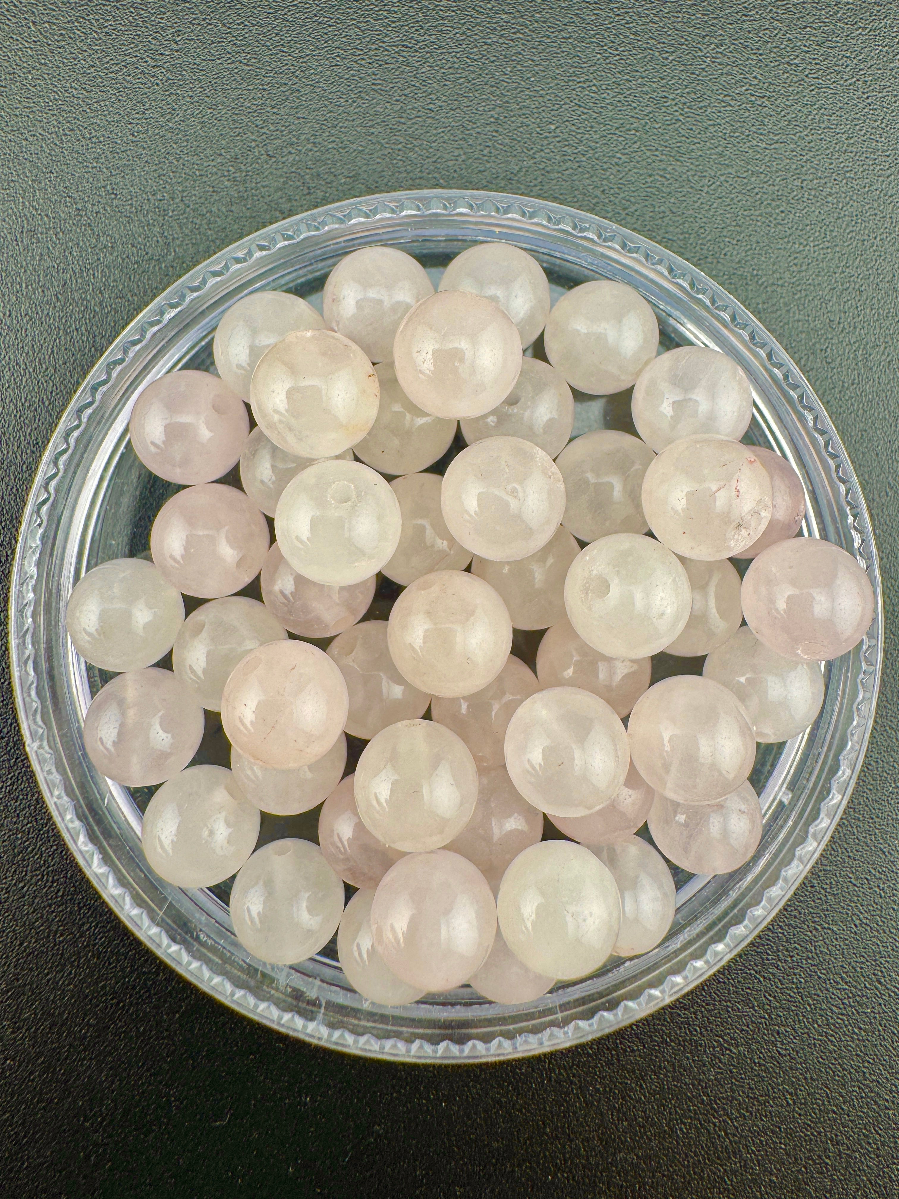 Madagascar Rose Quartz Beads Available in 8mm Sizes
