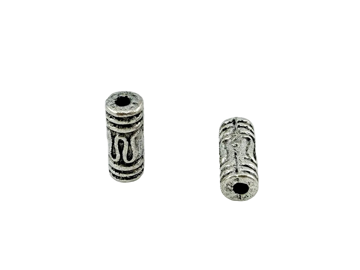 9x3mm Spacer Barrell Rhodium