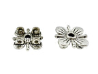 10x8mm Barrell Spacer Bead Rhodium