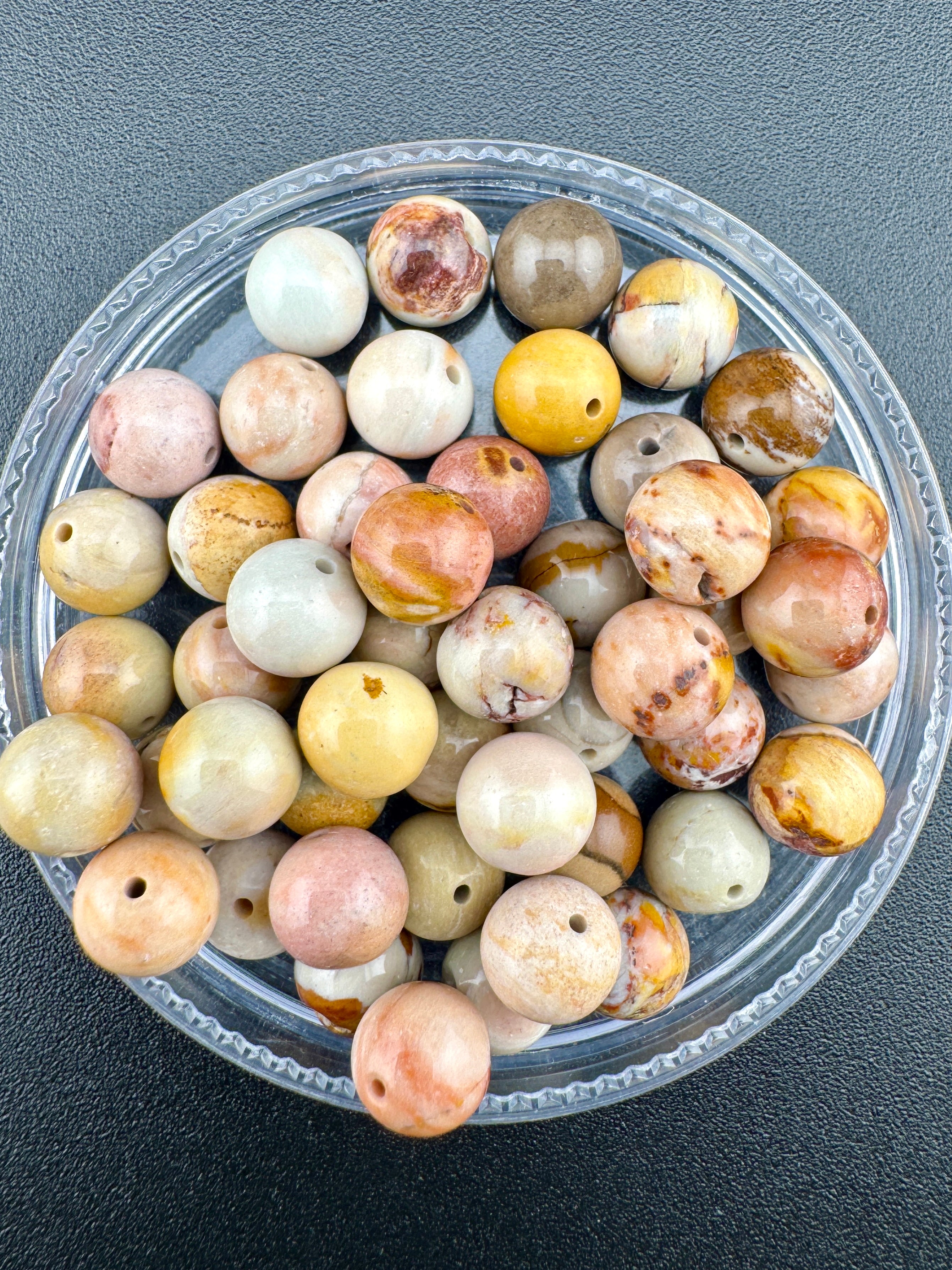 Dawning Jasper Beads Available in 8mm Sizes