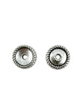 2x9mm Disk Spacer Rhodium