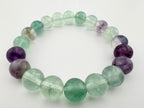 Natural Fluorite 15" Beads Strand Available in 6mm, 8mm, 10mm, 12mm, 14mm Sizes