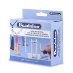 Tassel Maker, 7 mm O.D. / 0.275 in, pegs, adjustable size from 9.7 cm / 3.8 in, to 2.5 cm / 0.98 in