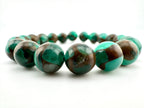 Suspended Copper Green Beads Available in 6mm, 8mm Sizes