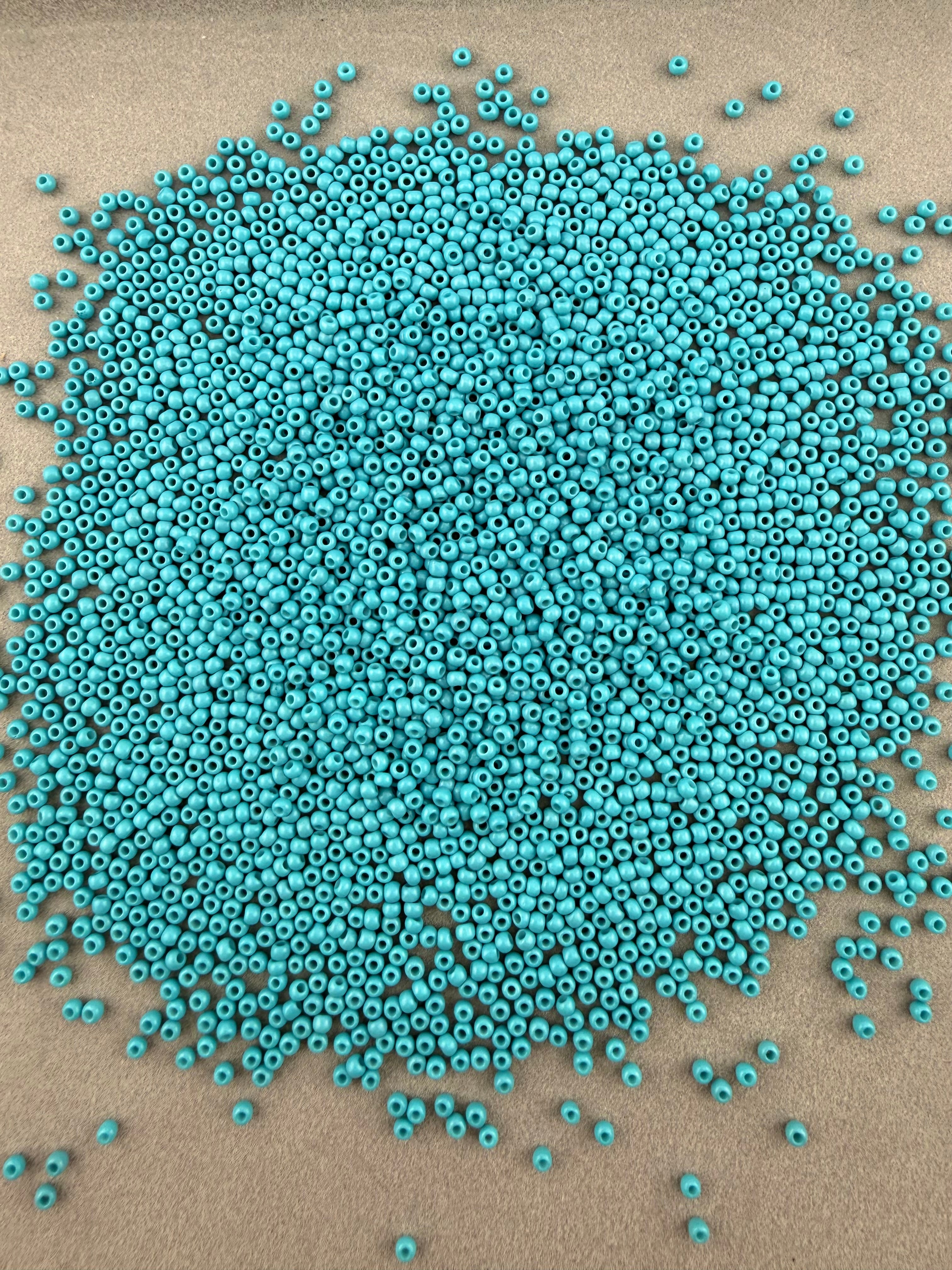 Mino Seed Beads 11/0 Turquoise Blue