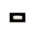 HAIRBONEPIPES OVAL IVORY 0.5in Worked on Bone