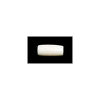 HAIRBONEPIPES OVAL IVORY 0.5in Worked on Bone
