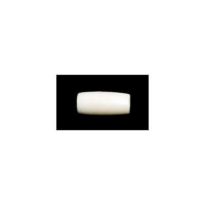 HAIRBONEPIPES OVAL IVORY 0.5in Worked on Bone