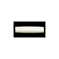 HAIRBONEPIPES OVAL IVORY 1in Worked on Bone
