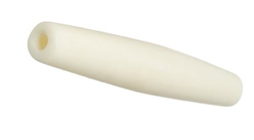 HAIRBONEPIPES OVAL IVORY 2in Worked on Bone