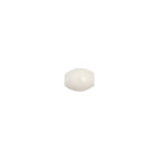 HAIRBONEPIPES OVAL IVORY 0.25in Worked on Bone