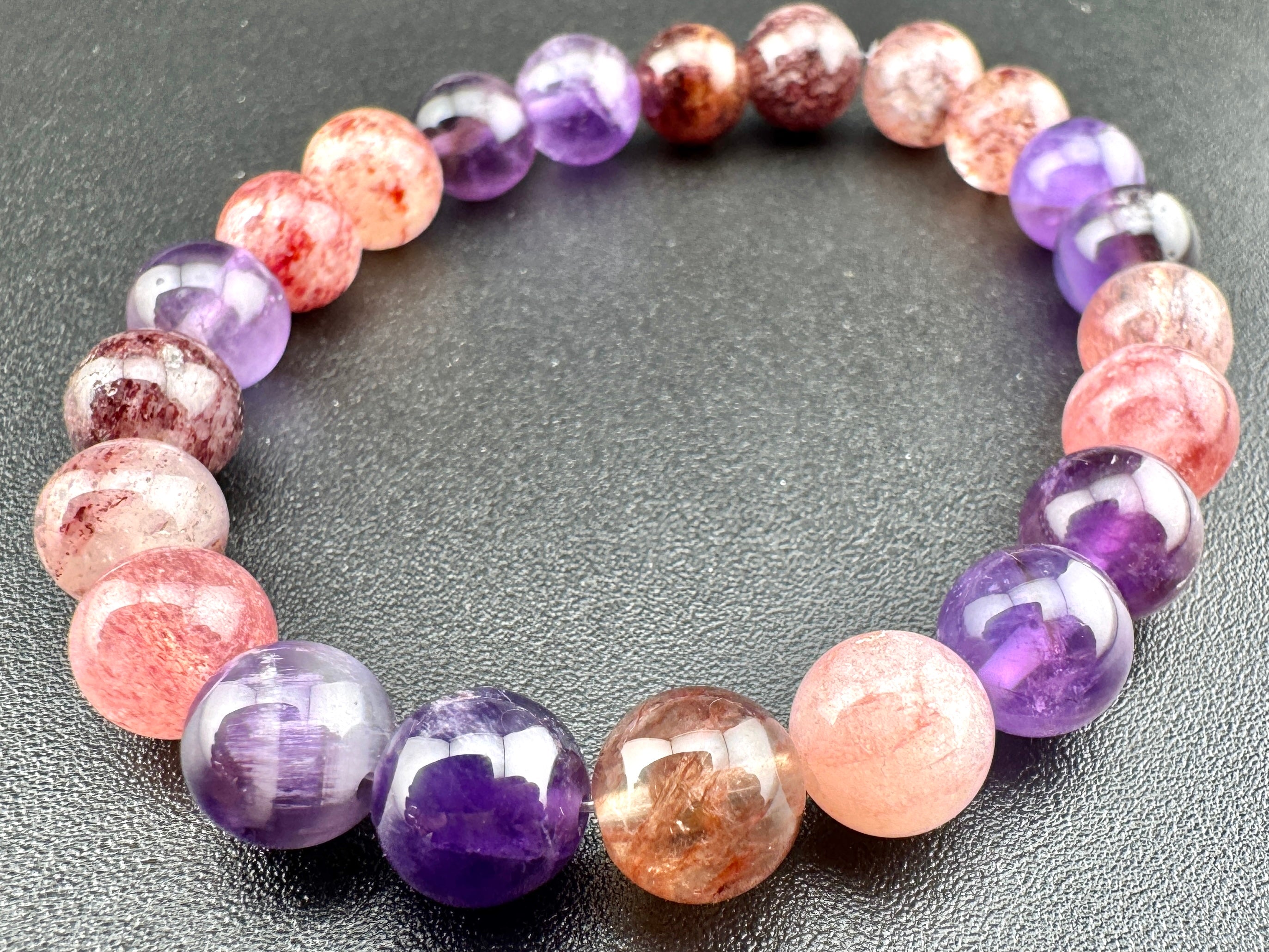 Super 7 Beads Available in 6mm, 8mm Sizes