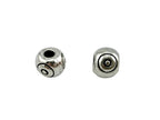 5mm Spacer Bead Rhodium