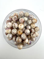 Matrix Amethyst Beads Available in 6mm, 8mm Sizes