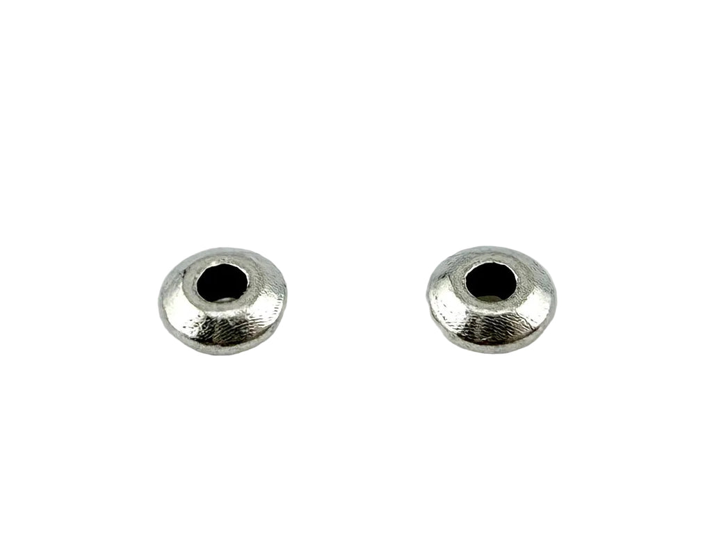 1.5x4mm Disk Spacer Rhodium