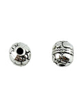 7.5x7mm Spacer Bead Rhodium