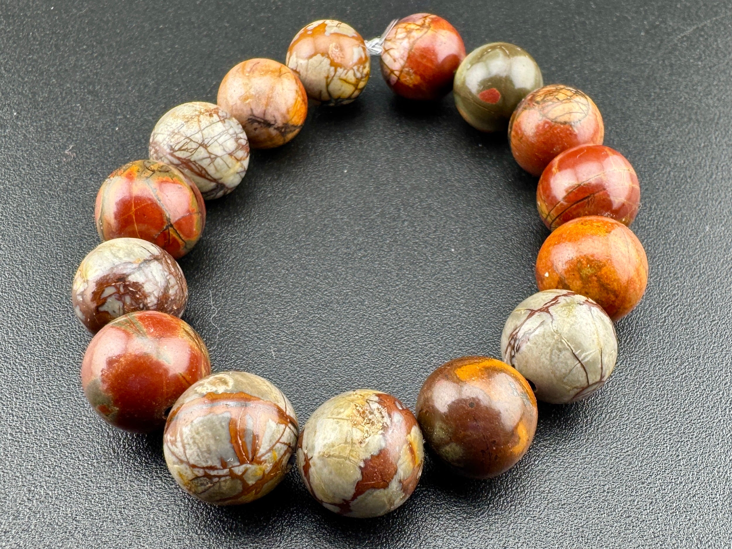 Picasso Jasper Beads Available in 4mm, 6mm, 8mm, 10mm Sizes