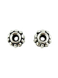 3.5x6.5mm Daisy Spacer Rhodium