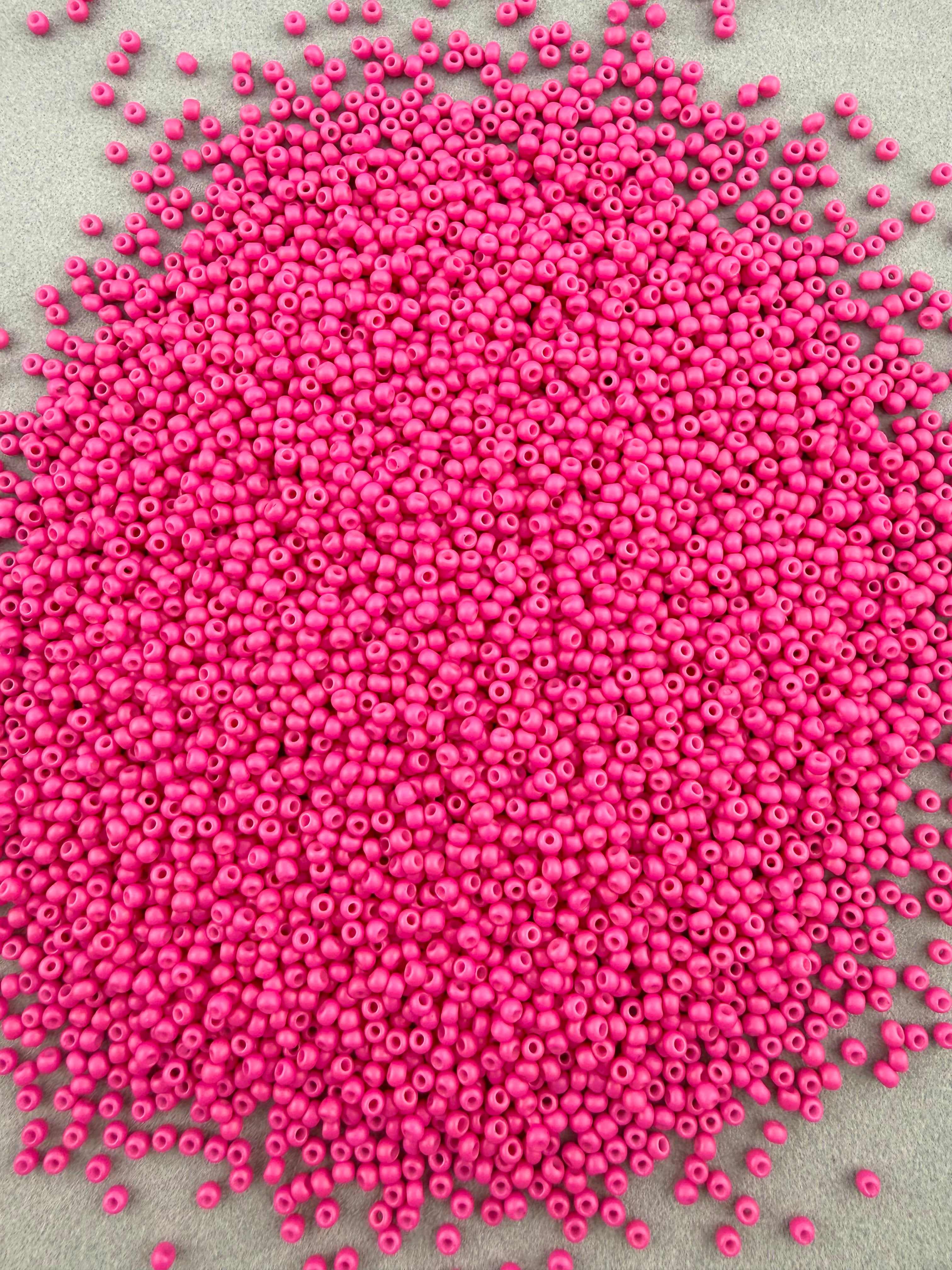 Mino Seed Beads 11/0 Matte Hot Pink