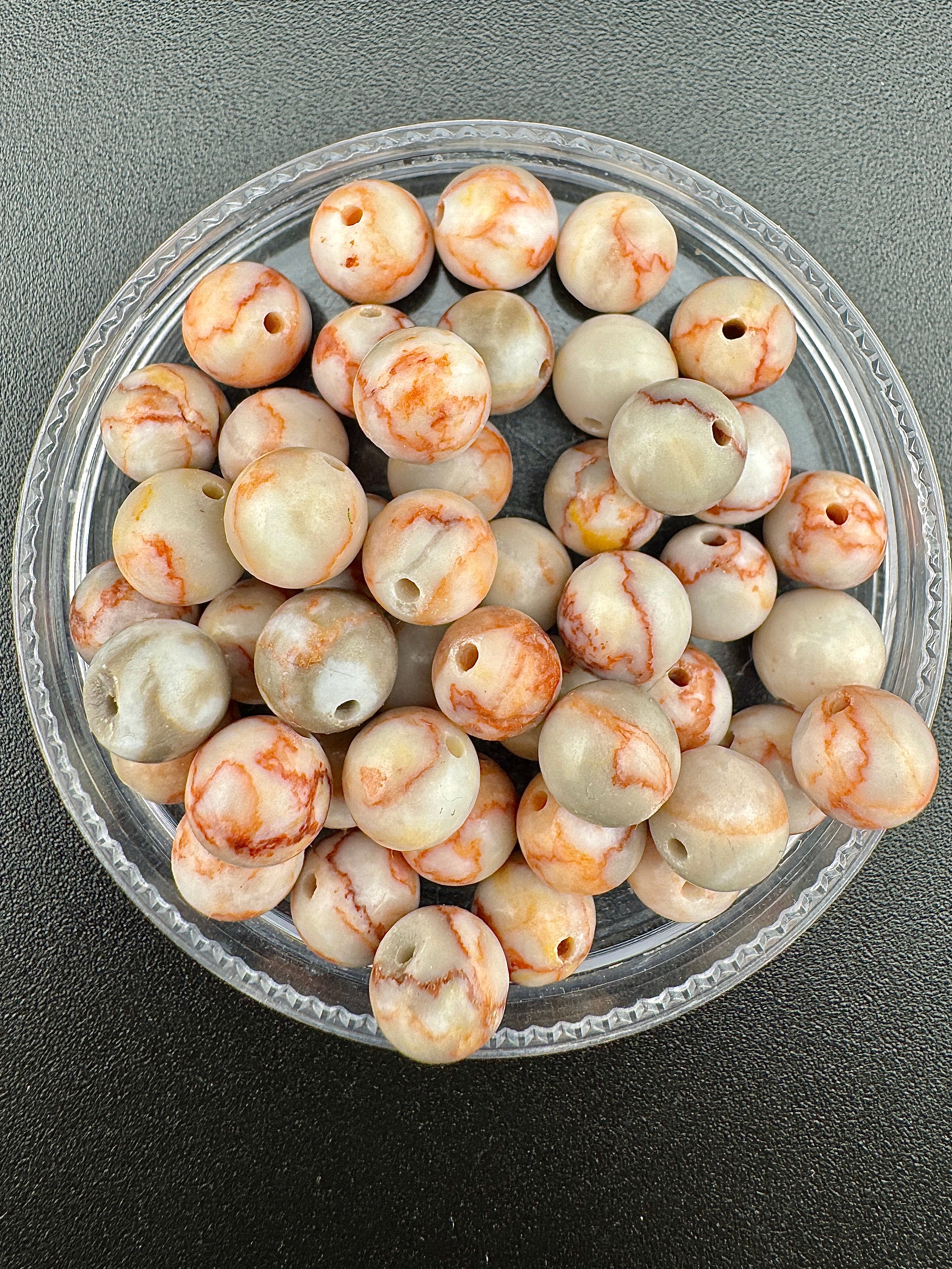 Red Lined Jasper Beads Available in 6mm, 8mm, 10mm Sizes