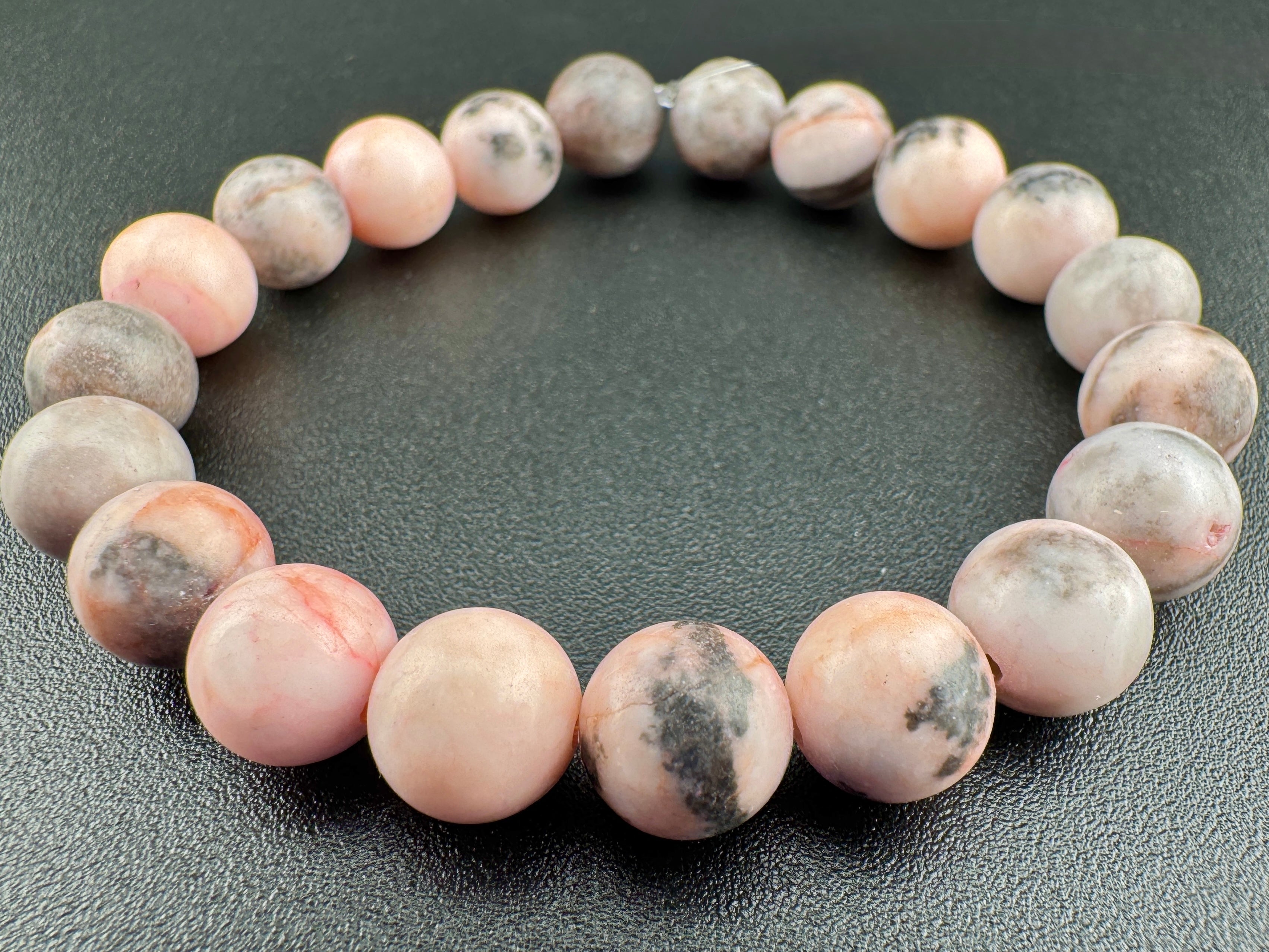 Pink Zebra Jasper Beads Available in 6mm, 8mm Sizes