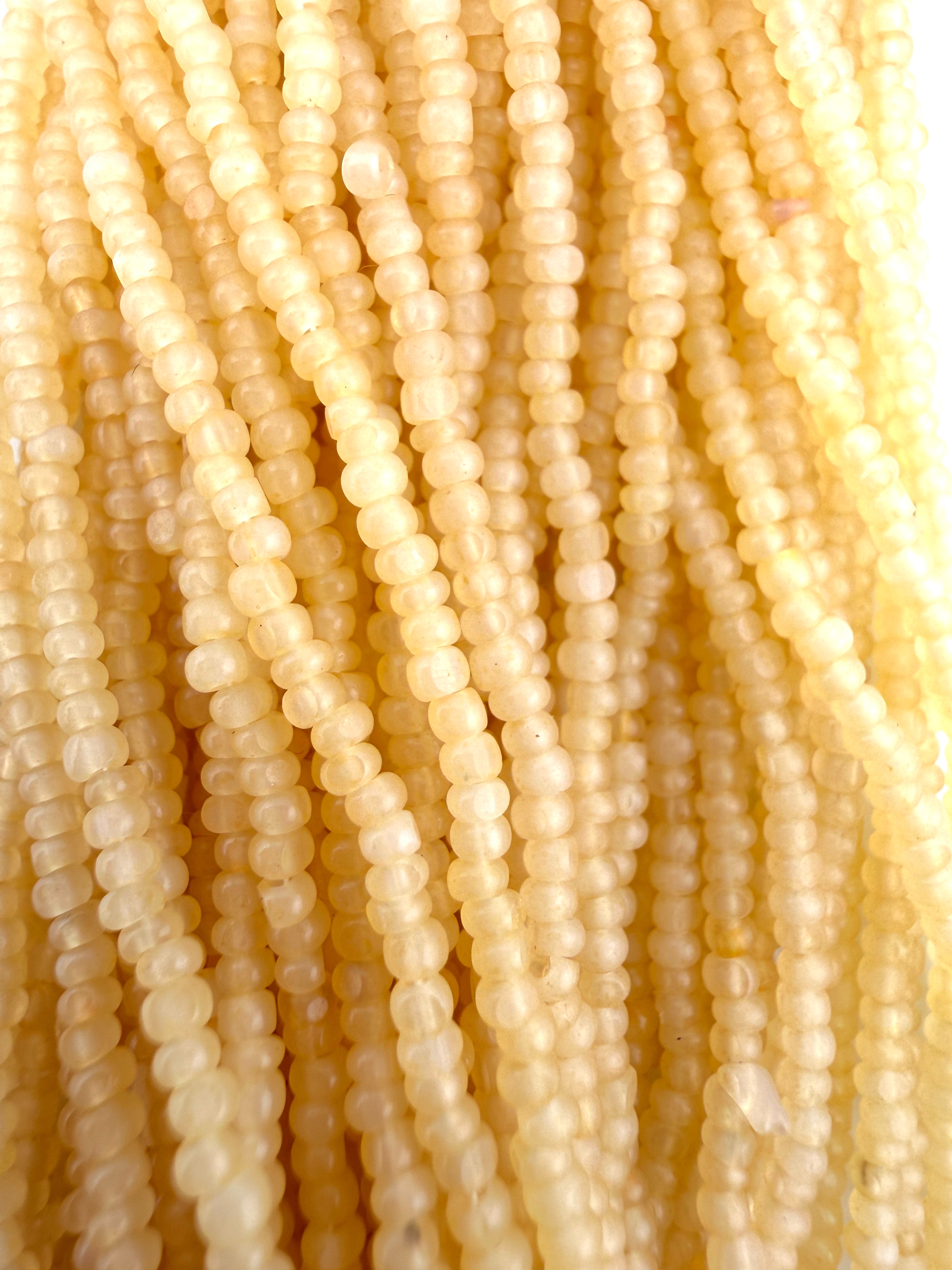 11/0 Sheen Chartlotte 2-Cut Wheat Opal Hank