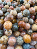 Ocean Agate Multi Colour Beads