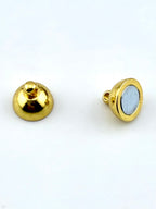 10mm Round Magnetic Claps Gold