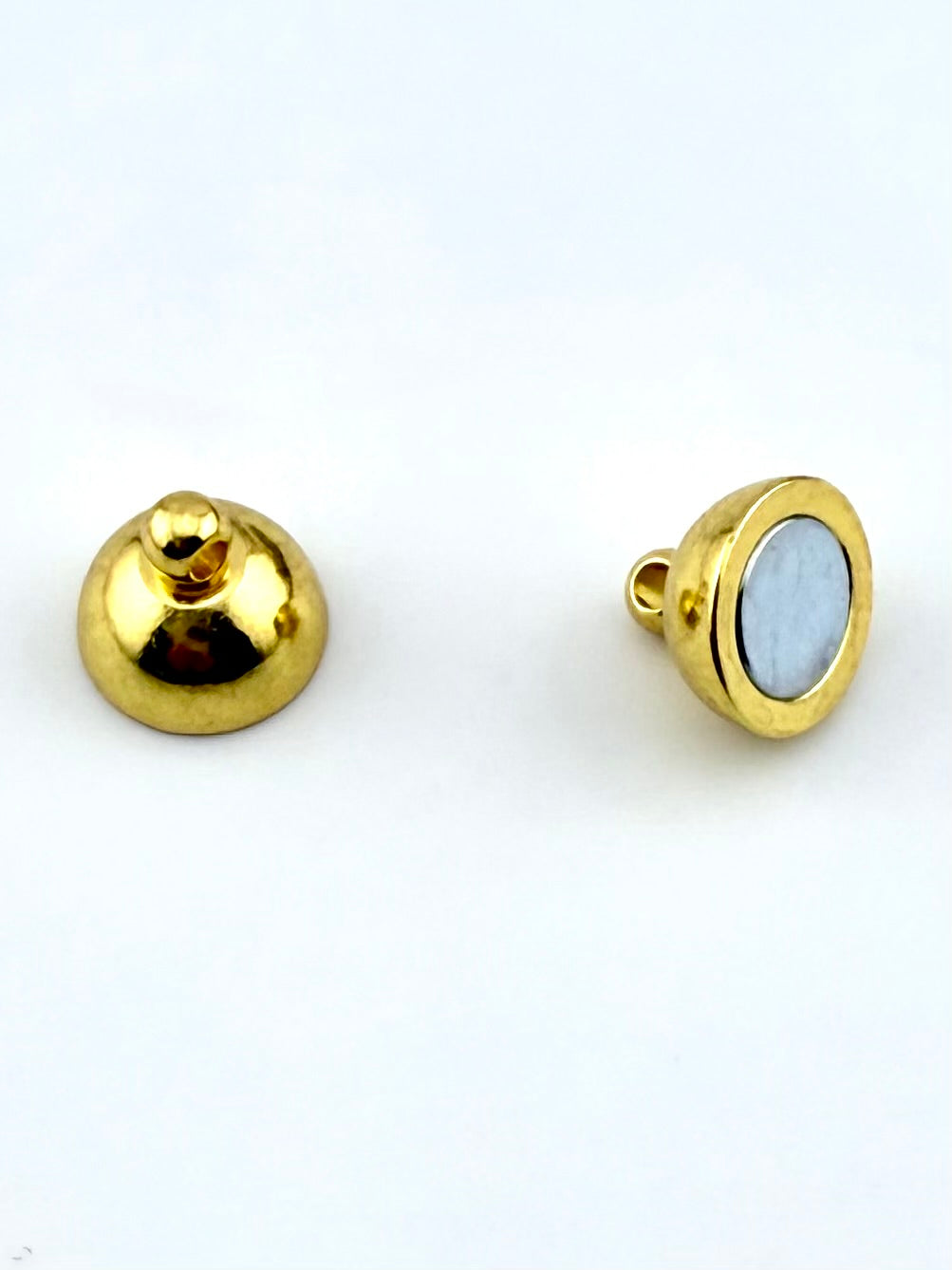 10mm Round Magnetic Claps Gold