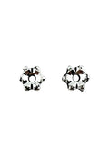 2x6.5mm Daisy Spacer Rhodium