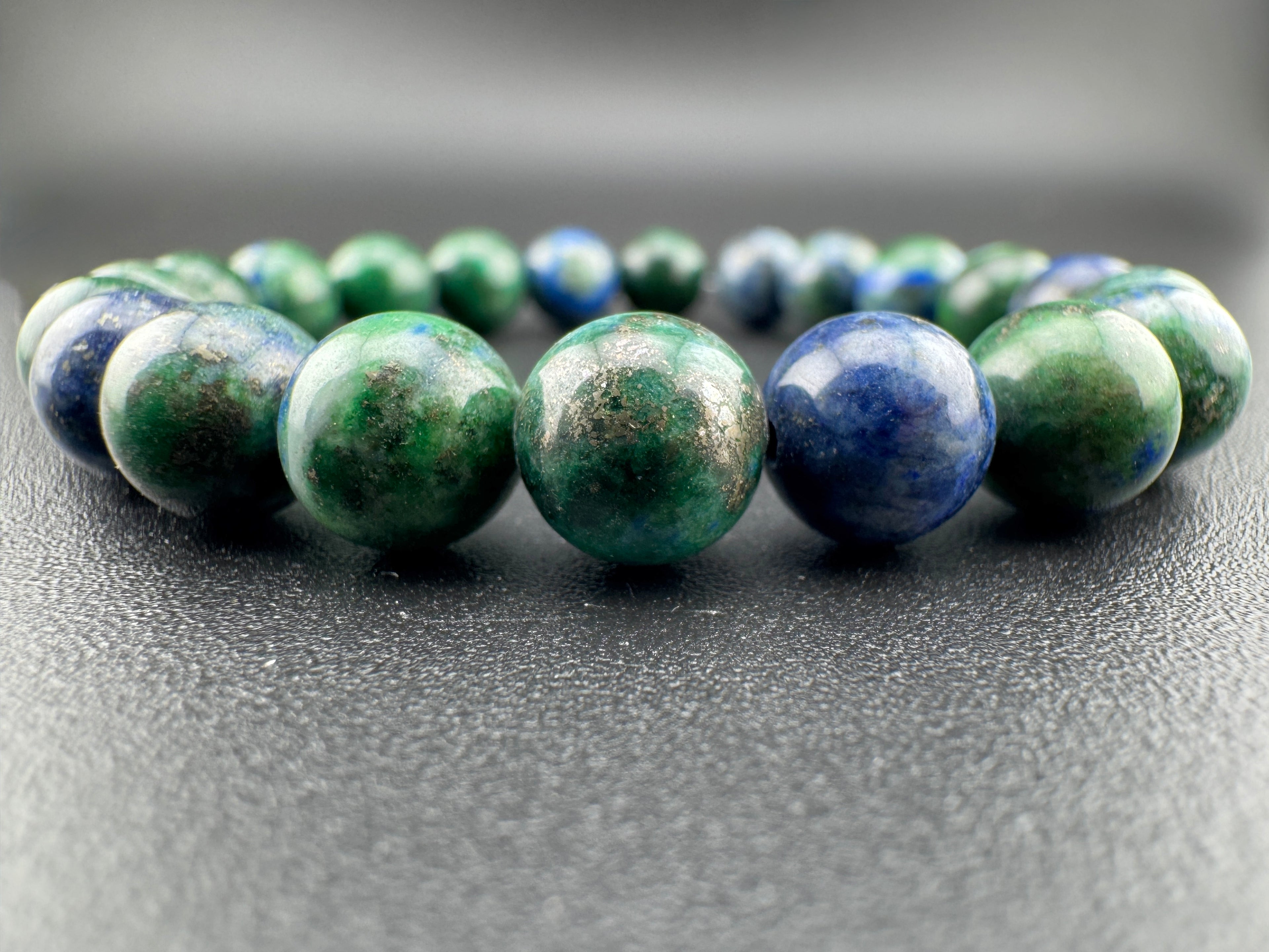 Azurite Malachite Beads Available in 6mm, 8mm, 10mm Sizes