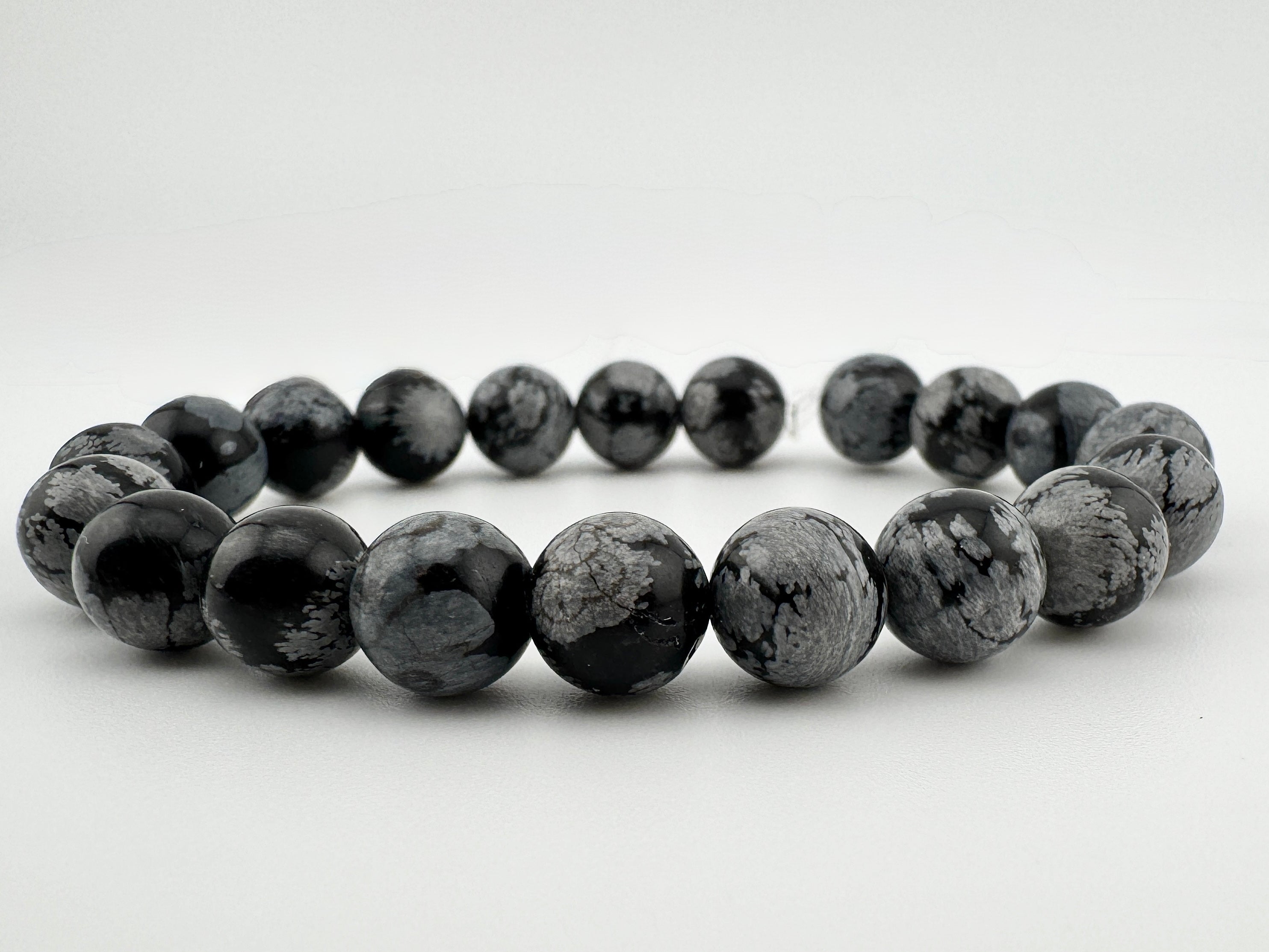 Snowflake Obsidian Beads Available in 6mm, 8mm, 10mm Sizes