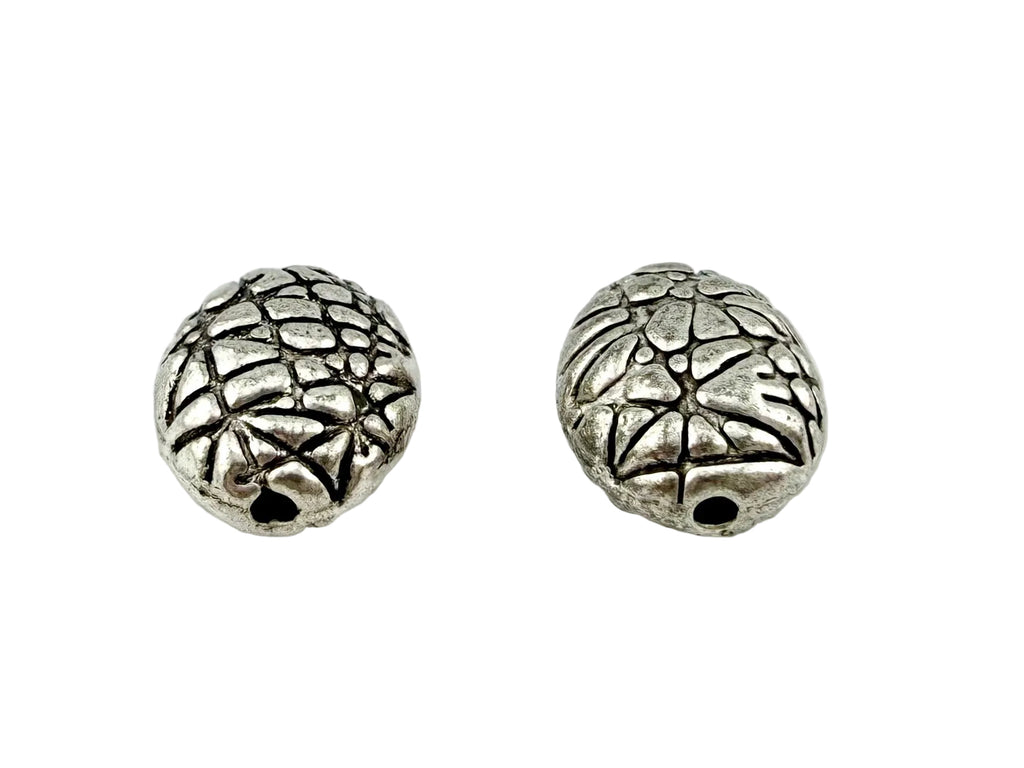 10x5.5mm Spacer Bead Rhodium