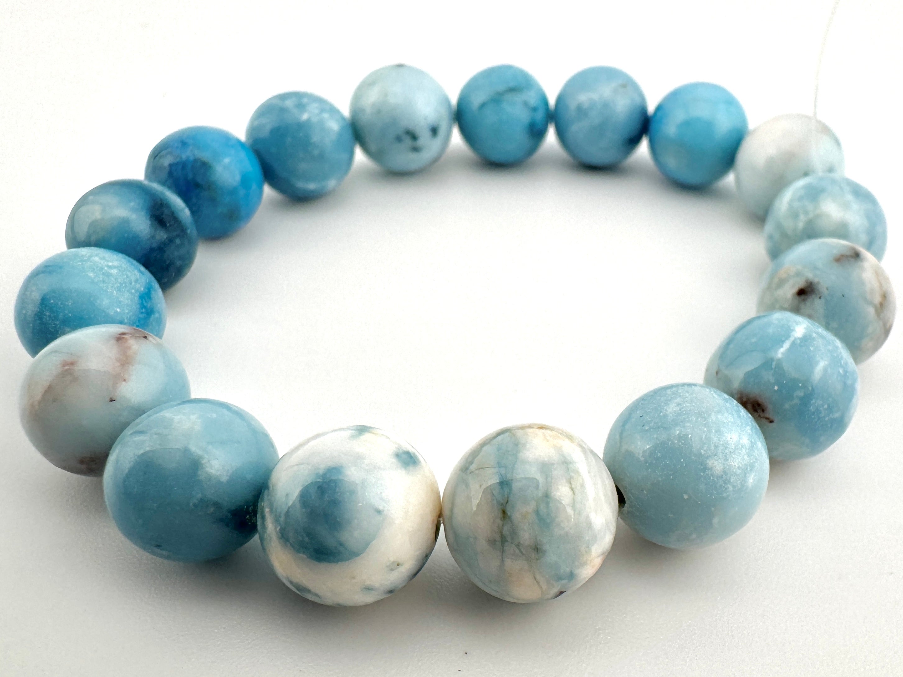 Chinese Larimar Beads Available in 6mm, 8mm, 10mm Sizes