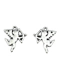 18mm Baby Cupid Charm Rhodium