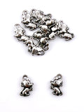 12mm Mouse & Cheese Rhodium